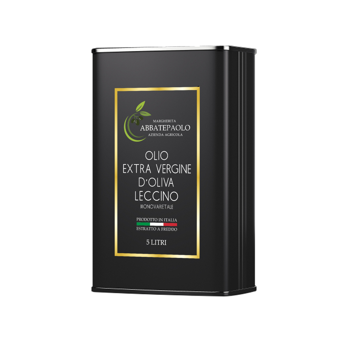 Olio Extra Vergine di Oliva Leccino Lattina 5 Litri