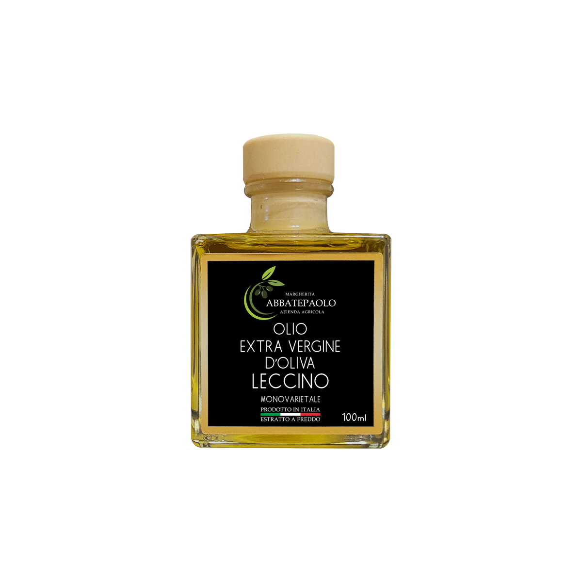 Olio Extra Vergine di Oliva Leccino Bottiglia 100ml